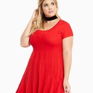 Torrid ribbed knit dress